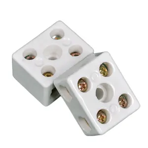 High frequency ceramic terminal blocks porcelain electrical connectors