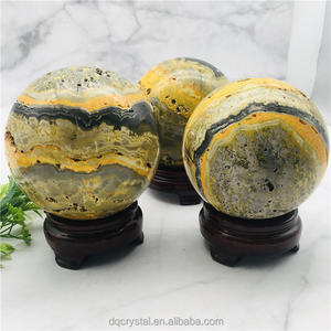 Esfera de Jaspe Abejorro Natural al por Mayor, Bola de Cristal Hecha a Mano para Decoración y Regalos - Product Image 2