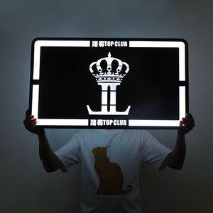 Letrero LED con Pantalla de 3mm de Píxeles, 1500 cd de Brillo, Móvil, para Discotecas, Resistente al Agua IP20, Blanco, Dorado, Amarillo, Azul Hielo, Siete Colores - Product Image 2