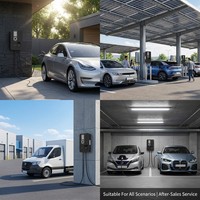 Neue OCPP 4G LTE Dual-Socket Wandmontierte AC Wallbox 22KW mit Fernbedienung für Institutionelle Beschaffung und Autobahn-Servicebereiche