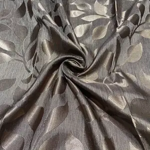 Đẹp Và Sáng Jacquard Satin Vải 100% Polyester Vải Lót Túi Rèm Bọc