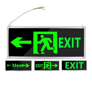 Tùy chỉnh mô hình 3 Wát treo tường treo có thể sạc lại Ni-Cd Pin LED <span class=keywords><strong>Exit</strong></span> hướng dẫn đăng ký khẩn cấp ánh sáng - Product Image 5