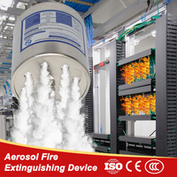 Extincteur automatique à aérosol en acier inoxydable de 300 g pour disjoncteurs, gain de place