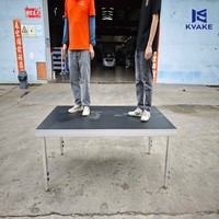 Sistema de Entramado Modular de Aluminio de Cuatro Pilares para Iluminación, Capacidad de Carga de 800 kg, Instalación Rápida para Eventos y Conciertos al Aire Libre