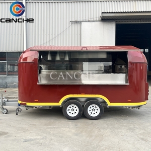 Remolque de pizza, furgoneta de café, remolque de comida móvil, camiones de comida para barbacoa, comida móvil, camión de aperitivos móvil, camión de barbacoa, camión de comida móvil - Product Image 6