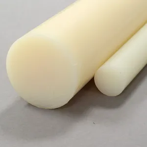 Customized Solid Rigid POM PVC PP PE Plastic Round Bars