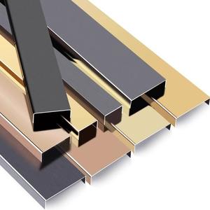 <span class=keywords><strong>Plinthe</strong></span> dissimulée pour maison et appartement modernes en acier inoxydable 304 5cm 8cm 6cm 4cm Bande d'étanchéité pour carreaux Accessoires pour carreaux - Product Image 5