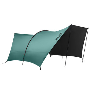 North Mountain Wolf Tunnel <b>Tent</b> 5.5x4m Butterfly Shape Waterproof Camping <b>Canopy</b> Outdoor Sunshade - Product Image 1