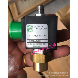 Válvula Solenoide Ode 5315A0V25 P G 1 4 Dn 2.5 Mm 0 18 Bar Ac Fabricada en Italia - Product Image 1