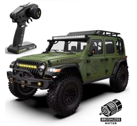 Voitures RC 4x4 RLAARLO MK07, voitures RC tout-terrain, voitures RC à moteur brushless, voitures RC de type pick-up, camion tout-terrain télécommandé