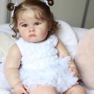 Muñecas <span class=keywords><strong>Reborn</strong></span> Realistas y Económicas para Niñas Pequeñas, Cuerpo Suave, Piel Pintada en 3D, Bebé como un Niño Real, Juguetes de <span class=keywords><strong>Muñeca</strong></span> <span class=keywords><strong>Reborn</strong></span> - Product Image 6