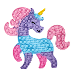 ของเล่นบับเบิ้ลป๊อปฟิดเจ็ตบรรเ<span class=keywords><strong>ท</strong></span>าความเครียด - <span class=keywords><strong>ราคา</strong></span>โรงงานขายส่ง HMJ ของเล่นซิลิโคนรูปยูนิคอร์นสำหรับเด็กเล็กและทารก รับผลิตตามแบบ - Product Image 5