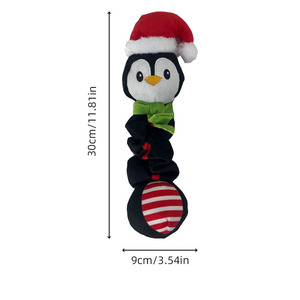 Wholesale Eco-Friendly <b>Plush</b> Squeaky Dog Pet <b>Large</b> Winter Christmas Themed Festive Holiday Indoor Use Toy - Product Image 2