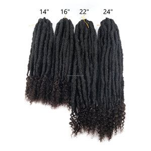 Estensioni per Capelli Sintetiche Intrecciate Dreadlock Boom Locs all'Ingrosso per Donne di Colore - Product Image 3