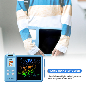 Juego de Tarjetas Inteligentes para Aprendizaje Grupal, Juego Interactivo de <span class=keywords><strong>Adivinar</strong></span> y Dibujar con Tableta de Escritura LCD, Constructor de Vocabulario Educativo - Product Image 3