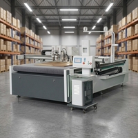 Cortadora de Cartón CNC de Alta Calidad y Rendimiento, Plotter de Corte de Etiquetas de Cartón Corrugado con Cuchillas Oscilantes