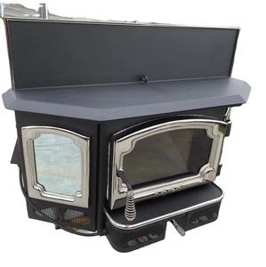 Poêle à granulés de bois avec télécommande - Product Image 1