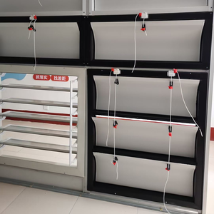 ช่องอากาศเข้าหน้าต่างพลาสติก ABS สำหรับฟาร์มไก่อุปกรณ์ฟาร์มสัตว์ปีก - Product Image 5