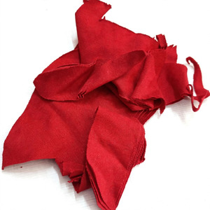 Red Cotton <b>Fabric</b> <b>Scraps</b> Textile Cloth <b>Fabric</b> Red Color Textile Waste From Bangladesh - Product Image 1
