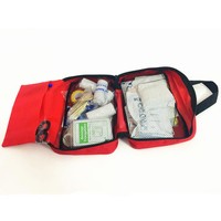 Grande trousse de premiers soins, 25 pièces, sac de rangement portable, sac de voyage, trousse de survie d'urgence pour l'extérieur