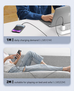 Ldno Ls851 यूएसबी डेटा केबल फास्ट चार्जर मोबाइल फोन केबल के लिए फास्ट चार्जर चार्जिंग केबल सिंक यूएसबी केबल - Product Image 4