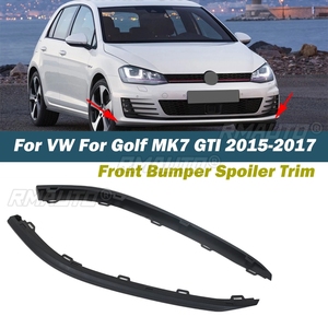 Par de Alerones Delanteros Inferiores para Parachoques, Deflectores de Aire, Molduras para VW GTI Golf MK7 2015-2017 5GG8059039B9 5GG8059049B9 - Product Image 1
