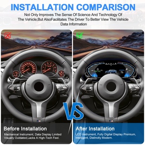 Navihua Nuevo para BMW Serie 3 F30 2013-2017, Panel de Instrumentos Digital LCD para Automóvil, Velocímetro, Cabina Virtual, Accesorios para Automóvil - Product Image 4