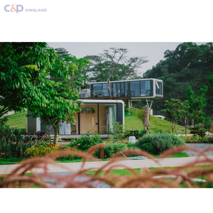 Nuevos artículos calientes Casa contenedora de cápsula espacial móvil de lujo moderna Casa pequeña móvil portátil de nuevo diseño - Product Image 4