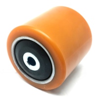 Nouvelle roue de charge pour chariot élévateur Linde 0039933603, rouleau/bille en polyuréthane robuste 85*85mm, alésage 12mm, pour chariots à palettes et gerbeurs d'entrepôt