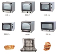 Four à pain électrique à convection à 4 plateaux de comptoir 220V Mini four à convection multifonction