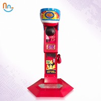 Joy2fun Machine de boxe électronique à monnayeur, machine de frappe pour divertissement, grande machine de boxe sportive d'intérieur pour adultes