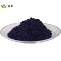 Bleu Solvant 104 CAS 116-75-6 C.I. 61568 Anthraquinone Solvent Dye 99% Pureté en Poudre Marque ZHONGYANG pour Plastiques PS ABS PC PET