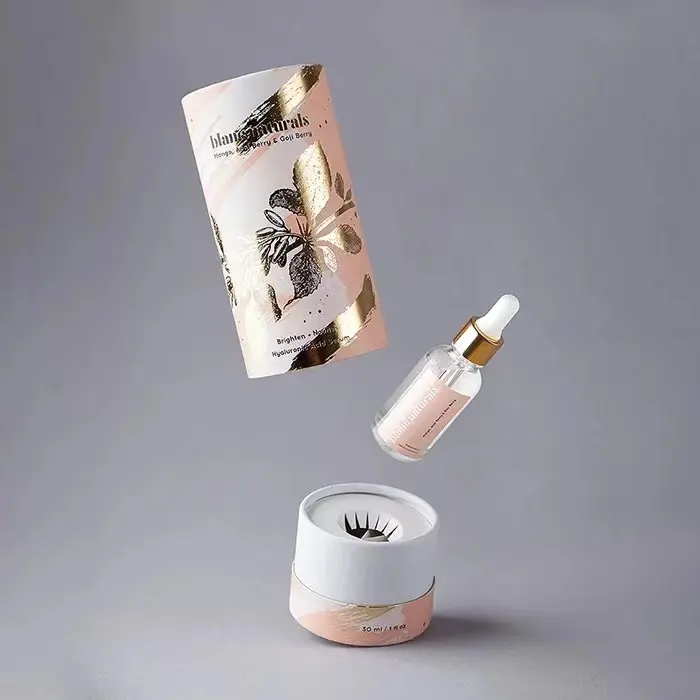 Personnalisé Pas Cher 10ML/30ML/60ML Tube En Papier Rigide Huile Essentielle Parfum Bougie Emballage Boîtes D'emballage En Gros