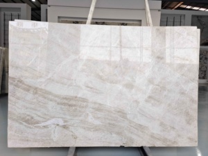 Quartzite de luxe naturel Taj Mahal Premium Niaca Taj Mahal Quartzite Plaque Cristallo Quartzite blanc Carrelage - Product Image 2