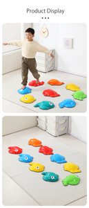 2025 Jouet sensoriel pour bébé : Pierres d'équilibre pour entraînement sensoriel et exercice de coordination, jouet d'intérieur pour enfants - Product Image 4