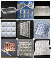 Fabrieksnieuwe automatische plastic vacuümvormapparaat PVC PET PP PS EPS ABS thermoformapparaat 610x560mm 150 mallen/uur