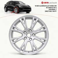 Jantes en alliage d'aluminium LinTech en gros 3488222-00-A 19 pouces à fixation directe pour Tesla Model Y Pièces EV