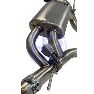 Système d'échappement Catback en acier inoxydable pour Supra A90 3.0T avec soupape électronique, épaisseur 1,5 mm, finition bleu brûlé - Product Image 3