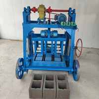 Machine à fabriquer des briques écologiques, matériaux recyclables applicables