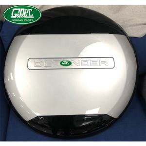 Cubierta de neumático de repuesto para <span class=keywords><strong>Land</strong></span> <span class=keywords><strong>Rover</strong></span> <span class=keywords><strong>Defender</strong></span>, accesorio Exterior, ABS, GLDF025-1 plateado brillante, 2020 - Product Image 2