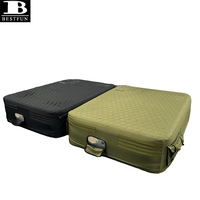 Matelas pneumatique tactique de grande taille, robuste, avec pompe sans fil intégrée, en tissu Oxford 1000D, imperméable, pour le camping en plein air