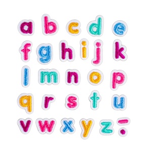 Tinh <span class=keywords><strong>T</strong></span>ế Màu <span class=keywords><strong>H</strong></span>ồng Màu Xanh Trắng Hoa Mô <span class=keywords><strong>H</strong></span>ình Thư '<span class=keywords><strong>p</strong></span>' Thêu PVC Vả<span class=keywords><strong>i</strong></span> <span class=keywords><strong>S</strong></span>ắ<span class=keywords><strong>t</strong></span> Trên In Các Bản Vá <span class=keywords><strong>L</strong></span>ỗ<span class=keywords><strong>i</strong></span> Cho <span class=keywords><strong>H</strong></span>àng May Mặc Và Mũ 5.3Cm - Product Image 3
