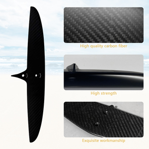 Oferta Especial: Set de Hidroala Trasera de Carbono T362 para SUP, Bomba Efoil para Surf, y Foil de Carbono T362 Fireball 1070 de Fábrica OEM - Product Image 4