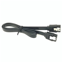 Kabel SATA 7pin Male to Male Kabel Sata 3.0 6Gbps untuk Kabel Data Komputer Lurus ke Lurus