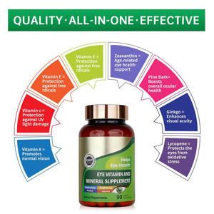 Cápsulas de suplementos OEM para la salud ocular para adultos, extracto de hierbas, cápsula de luteína, suplemento de vitaminas y minerales para la salud ocular - Product Image 5