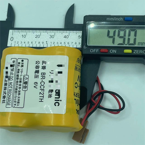 <span class=keywords><strong>แบ</strong></span><span class=keywords><strong>ต</strong></span>เตอรี่ลิเธียมอุตสาหกรรม 6V รุ่น BR-CCF2TH พร้อมขั้วต่อสีน้ำตาล สำหรับเครื่อง PLC เครื่องมือกล และอุปกรณ์อิเล็กทรอนิกส์ดิจิทัล - Product Image 6