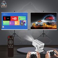 YDH-HCS350 MAX 2026 Projecteur de Jeu 4K en Promotion 1000 Lumens 150 Pouces Android 11 BT5.0 Zoom Automatique 1+8 Go Projecteur de Jeu Portable