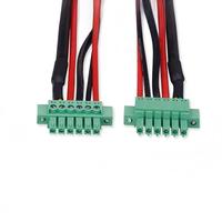 Kabel Harness Terminal Blok Sekrup Hijau yang Dapat Dilepas, Rakitan Kabel Terminal Multi-Pin yang Dapat Dilepas untuk Pengkabelan Pengontrol Industri