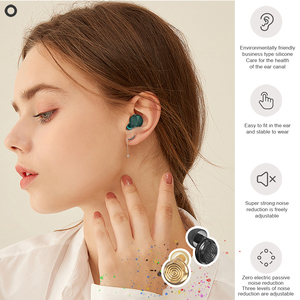 Biểu Tượng Tùy Chỉnh Có Thể Điều Chỉnh Tiếng Ồn Hủy Bỏ Thính Bảo Vệ Nút Tai Cho Các Buổi Hòa Nhạc Nhạc Nhạc Thanh Xe Máy - Product Image 1