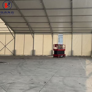 Grande tente d'entrepôt à double armature / Grand abri de stockage - Product Image 4